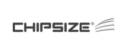 chipsize Logo Schwarz Weiß